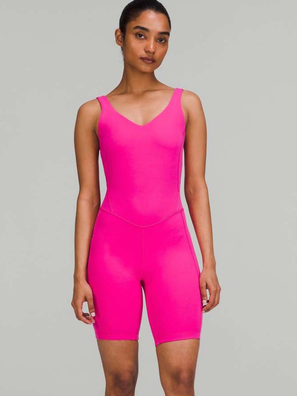 Align Onesie 8" Sonic Pink size 2 NWOT
